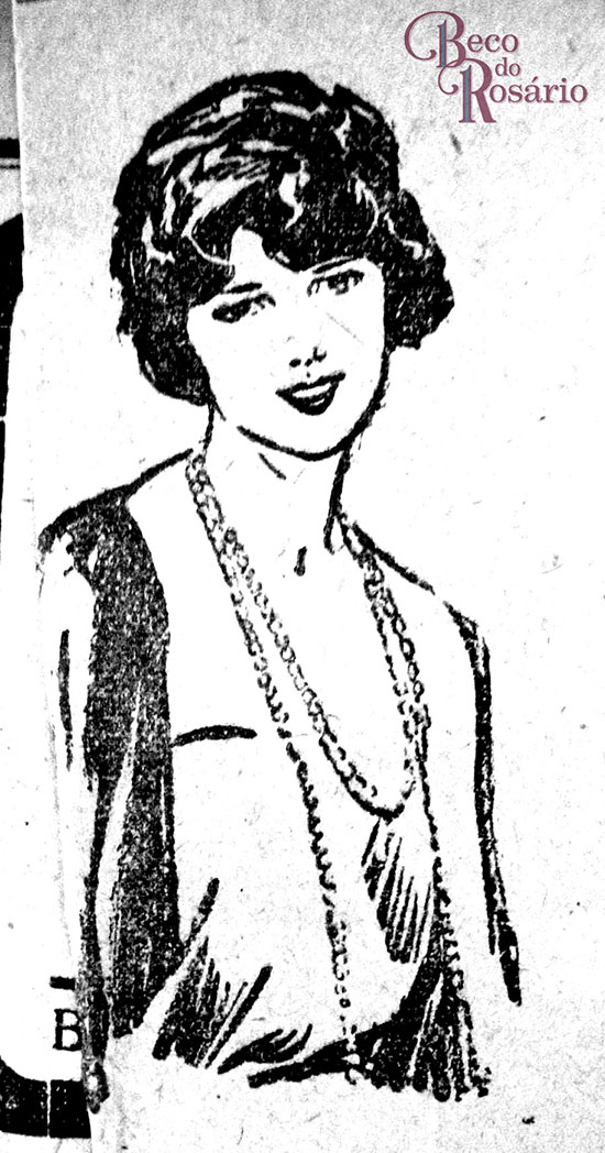 Talvez a primeira imagem que me chamou atenção pelo estilo. Anúncio num exemplar do jornal A Federação (RS) de 1925-26. Hemeroteca do MCSHJC.
